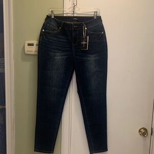 Women's Dark Wash Blue Jeans
